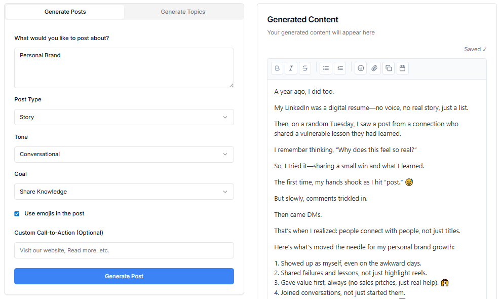 Content Calendar